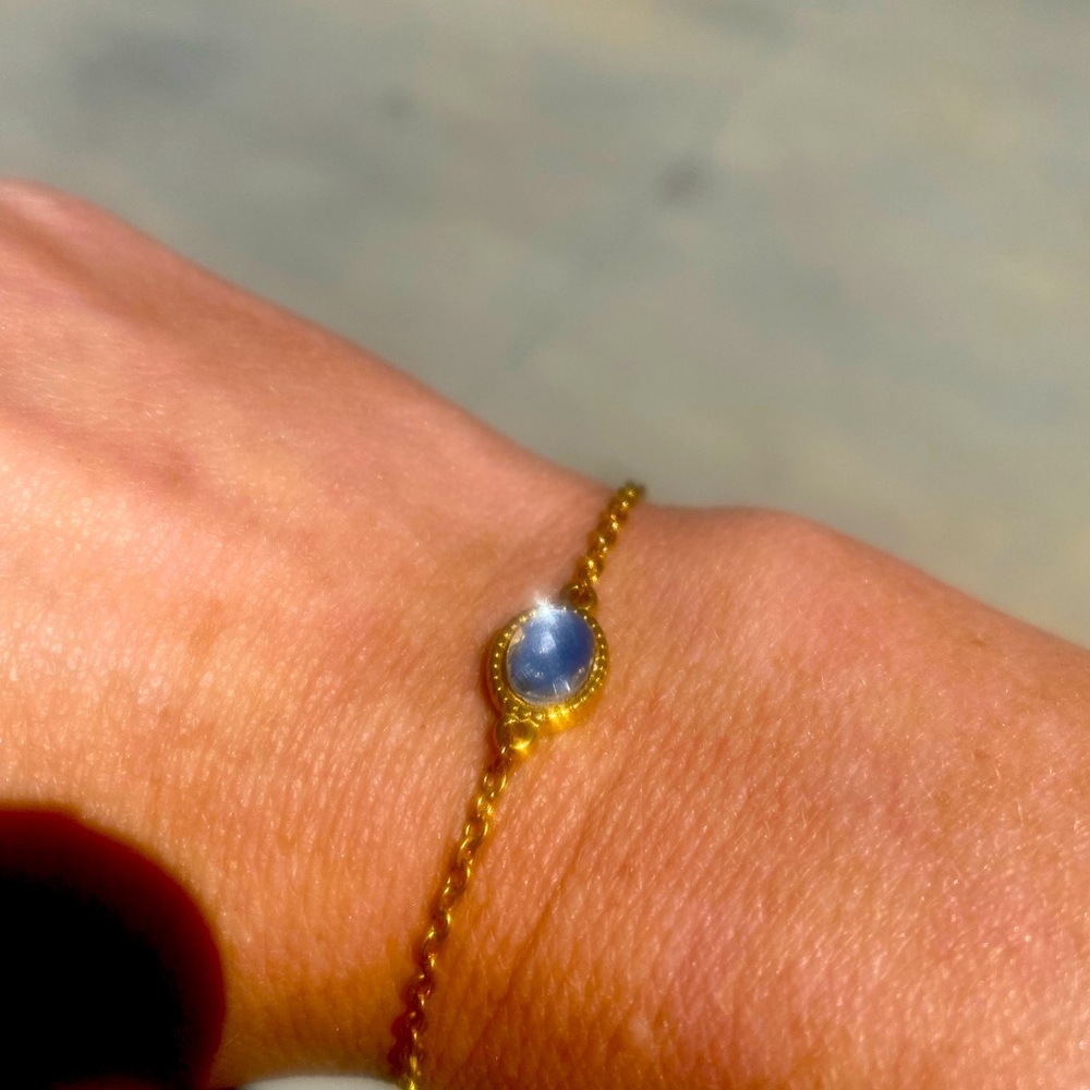 Silk on Me fold and crystal bracelet- brand new!